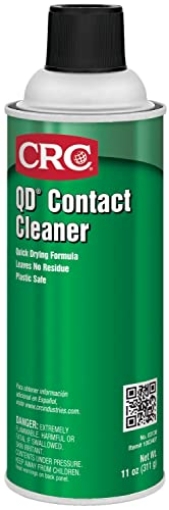 Picture of Crc 03130 CRC QD Contact Cleaner 03130 – 11 WT OZ, Plastic Safe Electronics Aerosol Cleaner, Suitable for Sensitive Electronic Equipment (EA)