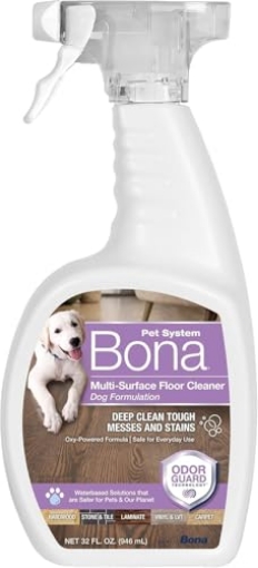 Picture of BONAKEMI USA INC WM853051001 Bona Pet Spray Odor Eliminator, Dog Formulation, 32 fl oz, Safe for Carpeted Areas and Multi-Surface Floors (EA)