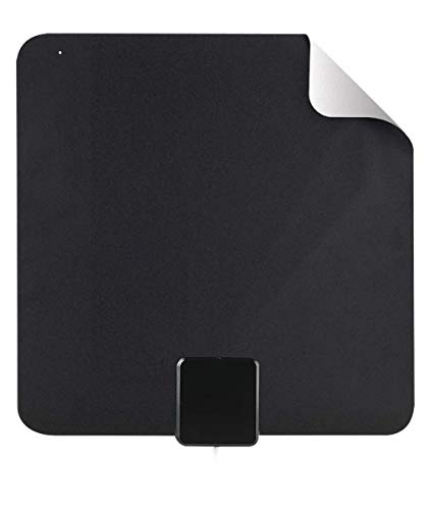 Picture of RCA ANT1080E RCA Thin Indoor HDTV Antenna - Thin Film Reversible Antenna with HDTV Multi Directional VHF & UHF Reception. 35 Mile Range. Supports 4K/8K 1080p TVs (EA)