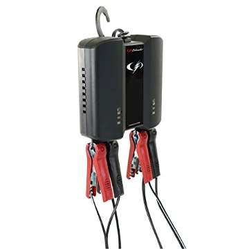 Picture of SCHUMACHER ELECTRIC(R) SC1410 Schumacher Electric Two-Bank 2A Car Battery Charger and Maintainer, 2-in-1 Solution, Simultaneous Charging, for 6V/12V Power Sport, Automotive, and Marine Batteries, SC1410 (EA)