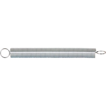 Picture of Prime SP 9622 Prime-Line SP 9622 Extension Spring, Spring Steel Construction, Nickel-Plated Finish, 0.054 GA x 5/8 In. x 6-1/2 In., Closed Single Loop, (2 Pack) (EA)
