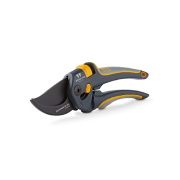Picture of WOODLAND TOOLS INC 05-2005-100 Woodland Tools Co. Super Duty Bypass Pruning Shears – 3/4" Cut Capacity, Gear-Driven Cutting System, High Carbon Steel Blade, Internal Spring, Adjustable Grip, Garden Pruner for Thick Stems and Shrubs (EA)