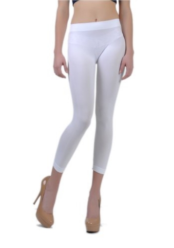 Picture of Soho SG-27W Soho Apparel Girls Seamless Lady Capri Legging SG-27-White Nylon Spandex (EA)
