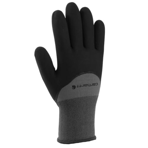 Picture of PYRAMEX SAFETY PRODUCTS LLC GN0700MGREY-L Carhartt mens Thermal Dip Cold Weather Gloves, Grey, Large US (EA)