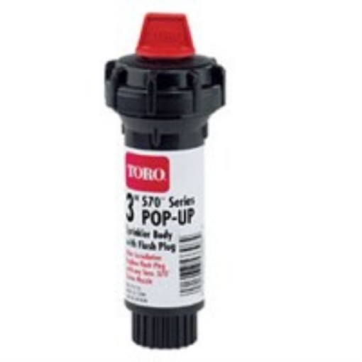 Picture of TORO IRRIGATION 53820 Toro 53820 570 Pop-up Body Only with Flush Plug, 3-Inch (EA)