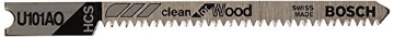 Picture of BOSCH SECURITY SYSTEMS, INC U101AO3 Bosch U101AO3 3 pc. 2-3/4 in. 20 TPI Clean for Wood U-Shank Jig Saw Blades (EA)