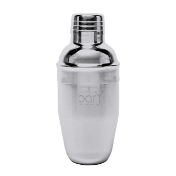 Picture of BARY3 VIO-0092 BARY3 Cocktail Shaker- 12 FL. OZ, Dishwasher Safe, Stainless Steel Cocktail Shaker Set Includes Container, LID and Strainer, Become Your OWN Bartender! (1) (EA)