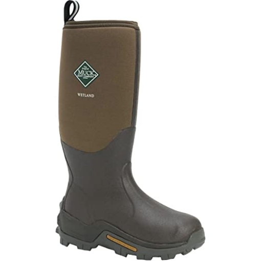 Picture of THE ORIGINAL MUCK BOOT COMPANY WET-998K-TN-090 Muck Boots Mens Wetland Premium Hunting Waterproof Winter 9 Brown WET-998K (EA)