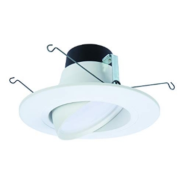 Picture of HALO LA56069271EWH HALO 5 and 6 in. 2700K Color Temperature Integrated LED Recessed Retrofit Adjustable White Downlight Module, 614 Lumens (EA)