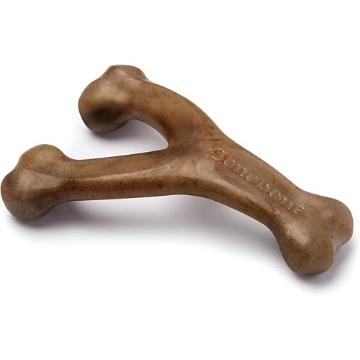 Picture of BENEBONE LLC 808244 Benebone Wishbone Durable Dog Chew Toy for Aggressive Chewers, Real Bacon, Made in USA, Medium (EA)