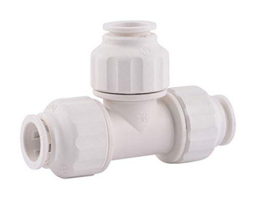 Picture of Shark Industries Ltd 25654 SharkBite Quick Connect Push to Connect 1/2 in. CTS Union Tee (EA)