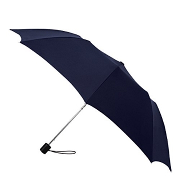 Picture of RAINBRELLA 48137 Rainbrella 3-Fold Manual Open Umbrella, Navy (EA)