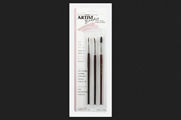 Picture of Linzer A343 Linzer 1..25 in. W Assorted Ox Hair/Red Sable Artist Paint Brush Set (PK-12-EA)