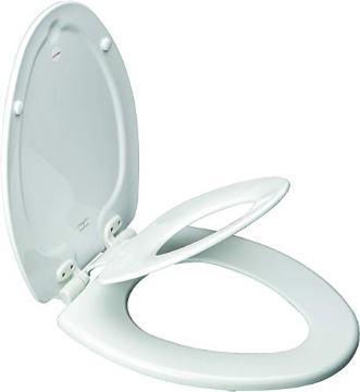 Picture of MAYFAIR BY BEMIS 188SLOW 000 Bemis 183SLOW White Elongated Wood Toilet Seat (EA)