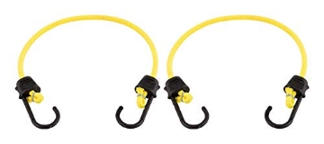 Picture of Keeper A06022Z KEEPER Yellow Bungee Cord 24" L x 0.315" 2 Pk - Case of: 1 (EA)