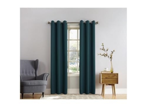 Picture of SUN ZERO AC-NORWICH84TEL Sun Zero Norwich Green Blackout Curtains 80 in. W x 84 in. L - Case of: 2;2 (EA)