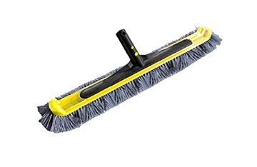 Picture of Jed Pool Tools 70-279 JED Pool Tools 70-279 Commercial Wide Reach In Ground Swimming Pool Nylon Bristle Brush with Enameled Aluminum EX Clip Handle, 20 Inch (EA)