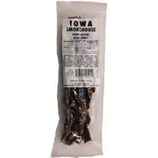 Picture of PREFERRED WHOLESALE INC IS-5JSK Iowa Smokehouse IS-5JSK Beef Jerky, Sweet Kicking, 5-oz. - Quantity 1212 (PK-12-EA)