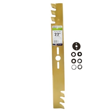 Picture of Maxpower 331982S MaxPower 331982B 22-Inch Universal Gold Metal Mulching Blade (PK-5-EA)