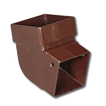 Picture of AMERIMAX T1525 Amerimax 3.63 in. H x 3.88 in. W x 3.63 in. L Brown Vinyl Gutter Elbow - Case of: 20;2020 (PK-20-EA)