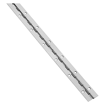 Picture of National/Spectrum Brands N148-379 National Hardware N148-379 V570 Continuous Hinge in Nickel,1-1/16" x 48" (EA)