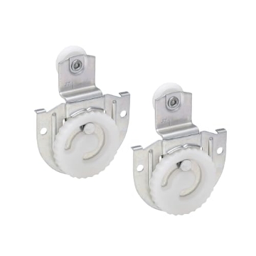 Picture of National/Spectrum Brands N344-861 National Hardware N344-861 V795 Sliding Door Hangers in Zinc plated, 2 Count (Pack of 1), 7/16" offset - 2 (EA)