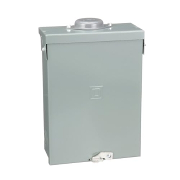 Picture of Square D QO612L100RBCP Square D - QO612L100RBCP QO 100 Amp 6-Space 12-Circuit Outdoor Main Lugs Load Center with Cover (EA)