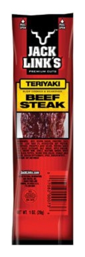 Picture of JCK 02030 Jack Link's Teriyaki Beef Steak 1 oz. Pegged (PK-12-EA)