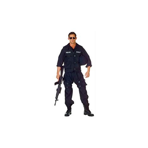 Picture of Underwraps Child Code UR29429XXL Costumes For All Occasions UR29429XXL Swat Adult Xxl (EA)
