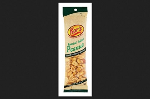 Picture of Kar's Nuts 8237 Kar's Roasted Salted Peanuts 2.5 oz. Bagged (PK-12-EA)