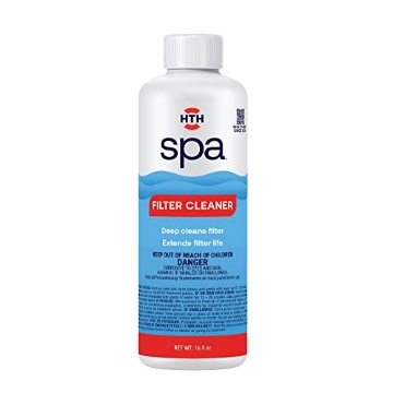 Picture of ARCH CHEMICAL 86123 HTH Spa 86123 Filter Cleaner, Spa & Hot Tub Chemical Deep Cleans Filter, Extends Filter Life, 16 oz (PK-6-EA)