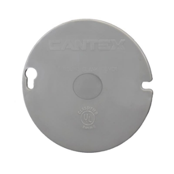 Picture of Cantex Industries EZYL1 Cantex EZ Box Round PVC Ceiling Box Cover (EA)