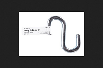 Picture of ACE TRADING - BH 10 02-3484-122 Hampton Peg Wire Hook 3" Overall 230 Lb Refnatl#273-411 Bulk Upc Coded Stl (PK-20-EA)