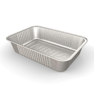 Picture of Ninja Star Games XSKGRSTRAYLNR Ninja FlexFlame Upgrades Grease Tray Liners, Durable Aluminum, Disposable Drip Pans, Hassle-Free Cleanup, Set of 10, Compatible with PG300 Series, XSKGRSTRAYLNR (EA)