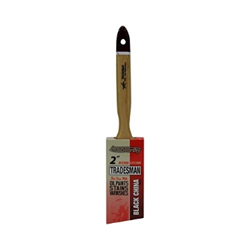 Picture of LINZER PRODUCTS CORP 5022 2 Arroworthy Tradesman 2 in. W Angle Black China Bristle Stain Brush (EA)