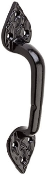 Picture of National/Spectrum Brands N109-023 National Hardware N109-023 V8 Spear Gate Pull in Black (EA)
