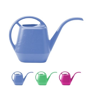 Picture of Bloem, Lcc. AW21-72 Bloem Aqua Rite 56 Fl Oz (.44 Gallon) Peri-Blue Resin Watering Can for Indoor and Outdoor Use (EA)