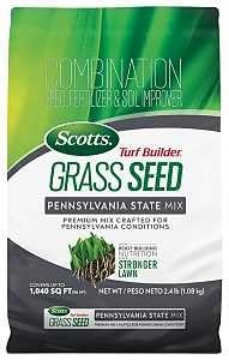 Picture of THE SCOTTS MIRACLE-GRO COMPANY 18399 Scotts Turf Builder Grass Seed Pennsylvania State Mix is a Premium Mix Crafted for Pennsylvania Conditions, 2.4 lb. (EA)