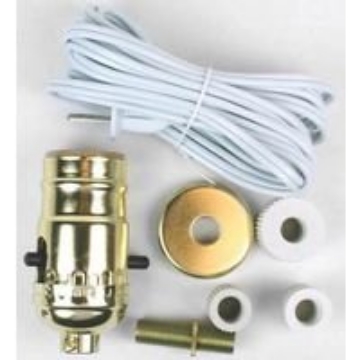 Picture of JANDORF SPECIALTY HARDWARE 60131 Kit Make A Lamp Brass Finish (EA)