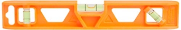 Picture of JOHNSON SC & SONS INC 1402-0900 Johnson Level & Tool 1402-0900 Orange Structo-Cast Torpedo Level, 9", Orange, 1 Level (EA)