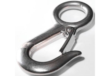 Picture of Baron 2311S-3/4 BARON 2311S Round Rigid Eye Snap with 4" L and 13/16" Snap Opening, 3/4", Stainless Steel (EA)