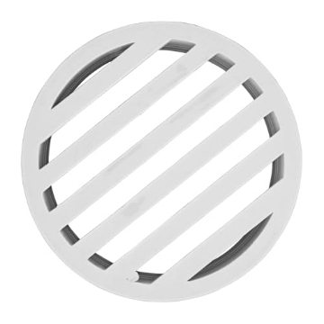 Picture of Nds 911 NDS 9P11, 4-Inch Round Grate, Fits 4-Inch Sewer & Drain Fittings, PVC, White (EA)