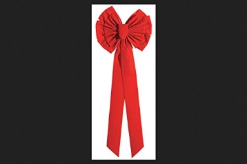 Picture of HOLIDAY LIGHT RAIL LLC 7364 Holiday Trims Christmas Bow Bow Red Velvet 18 inch 1 pk (PK-12-EA)