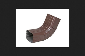 Picture of AMERIMAX 2526419 Amerimax 2 in. H x 3 in. W x 9 in. L Brown Aluminum A Downspout Elbow (PK-15-EA)