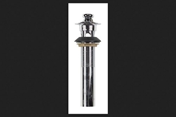 Picture of Mueller 134-401 B & K Lift Plug And Drain Lavatory 1-1/4 " X 7 " Brass, Chrome Boxed (EA)