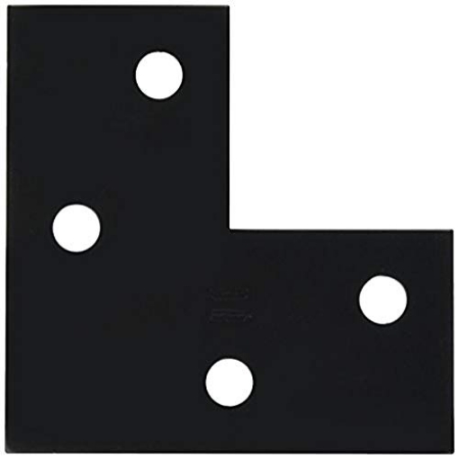 Picture of National/Spectrum Brands N351-506 NATIONAL MFG/SPECTRUM BRANDS HHI N351-506 Corner Brace, 6-Inch, Black (PK-5-EA)