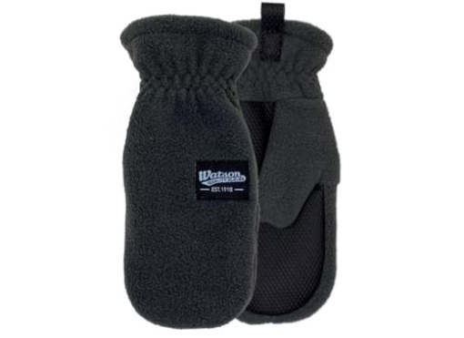 Picture of JOHN WATSON LTD 9384-XXS Watson Gloves' Baby Fleece Navidad Sustainable Winter Kid Mitt Glove - Warm Recycled Thinsulate, Touchscreen Compatible, Black, XX-Small (EA)