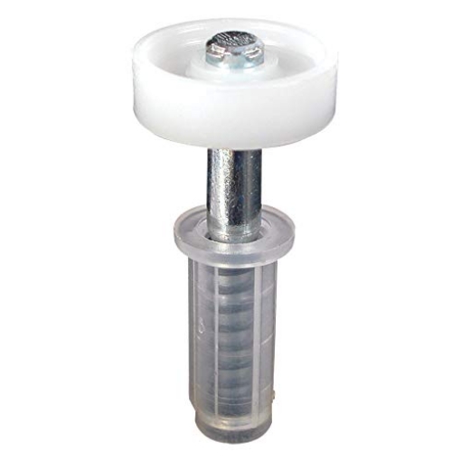 Picture of Prime N 6703 Slide-Co 161515 Bi-Fold Closet Door Top Guide Wheel, 7/8 In., Plastic, Used by Acme, Stanley, Kenna Frame (2 Pack) (EA)