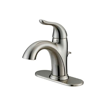 Picture of OakBrook 67510W-6104 Oakbrook Bathroom Sink Faucet One Handle Brushed Nickel (EA)