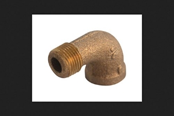 Picture of JMF COMPANY 4535134 JMF 1-1/4 in. Dia. x 1-1/4 in. Dia. FPT To MPT Brass Pipe Adapter (EA)